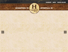 Tablet Screenshot of holstonskitchen.com